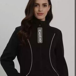 Bebe Sport Fitted Full Zip Jacket size Sm